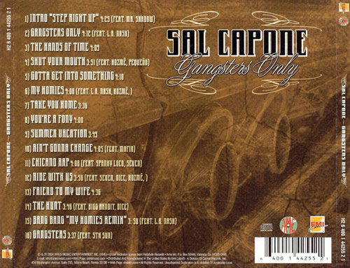 Sal Capone - Gangsters Only Chicano Rap